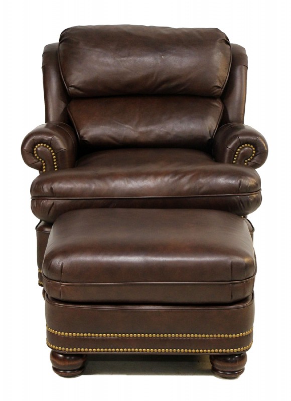 Austin Tilt Back Leather Chair Amp Ottoman For Sale In Ct Middlebury Furniture And Home Design