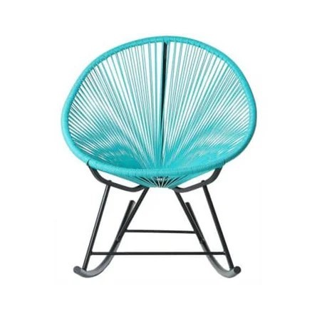 Turquoise String Sling Patio Set