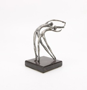 Kentucky Dance-Male & Female Metal Sculpture