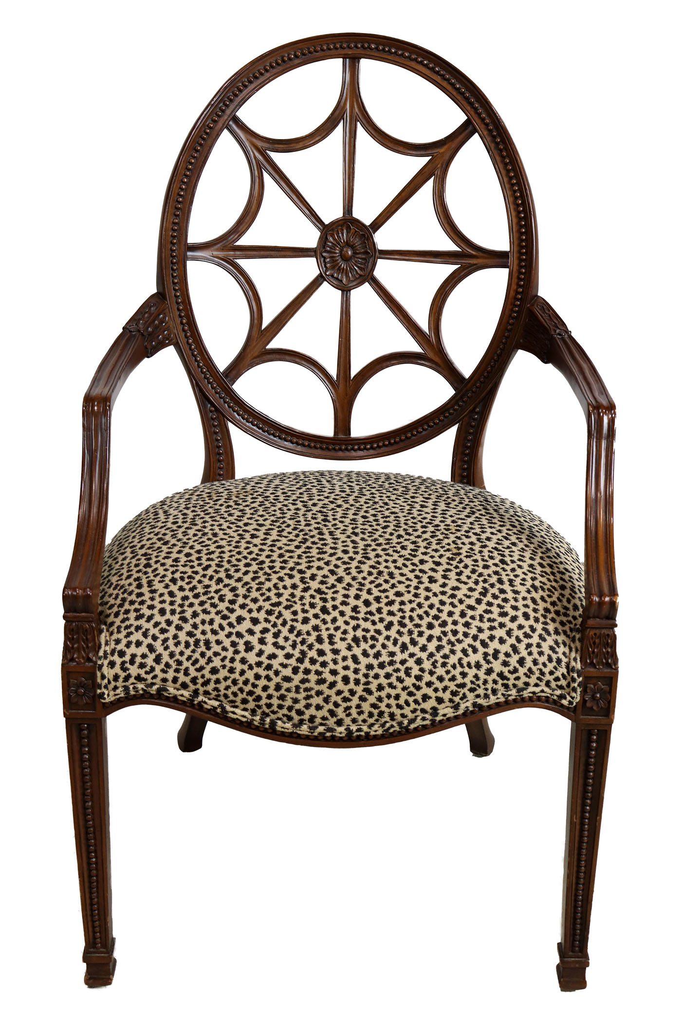 Ethan allen deals spider back chair