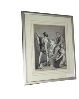 Framed Print Wisdom of Salomon Italian Engraving