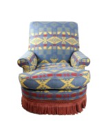 Century Chair covered in a Ralph Lauren Fabric