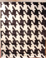 Jourdan Houndstooth Onyx 8' x 10'