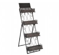 Marketplace Tiered Metal Shelves