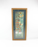 Gustav Klimt Garden of Sunflowers Print