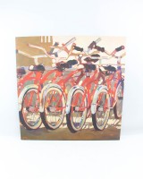 Modern Abstract Cruiser Bicycles Print