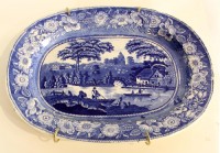 Blue & White Porcelain Tray