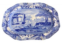 Blue & White Porcelain Tray