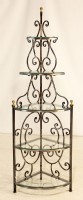 Metal Framed Corner Rack