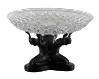 Tripod Male Stand Base with Glass Dish