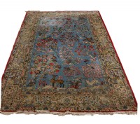 Hand Knotted Persian Qom Rug