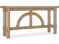 wood console