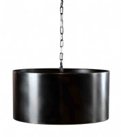 Dark Bronze Round Chandelier