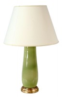 Tan Ceramic Table Lamp