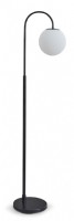 Black Finish Metal Floor Lamp