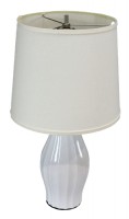 White Ceramic Table Lamp