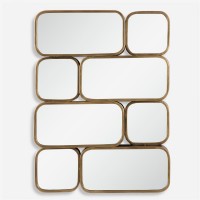 Canute Modern Gold Mirror